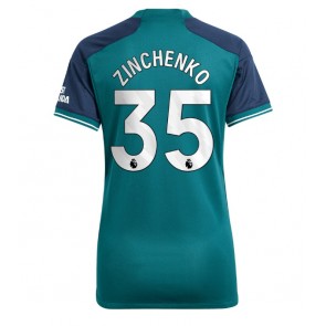 Arsenal Oleksandr Zinchenko #35 Koszulka Trzecich Kobiety 2023-24 Krótki Rękaw